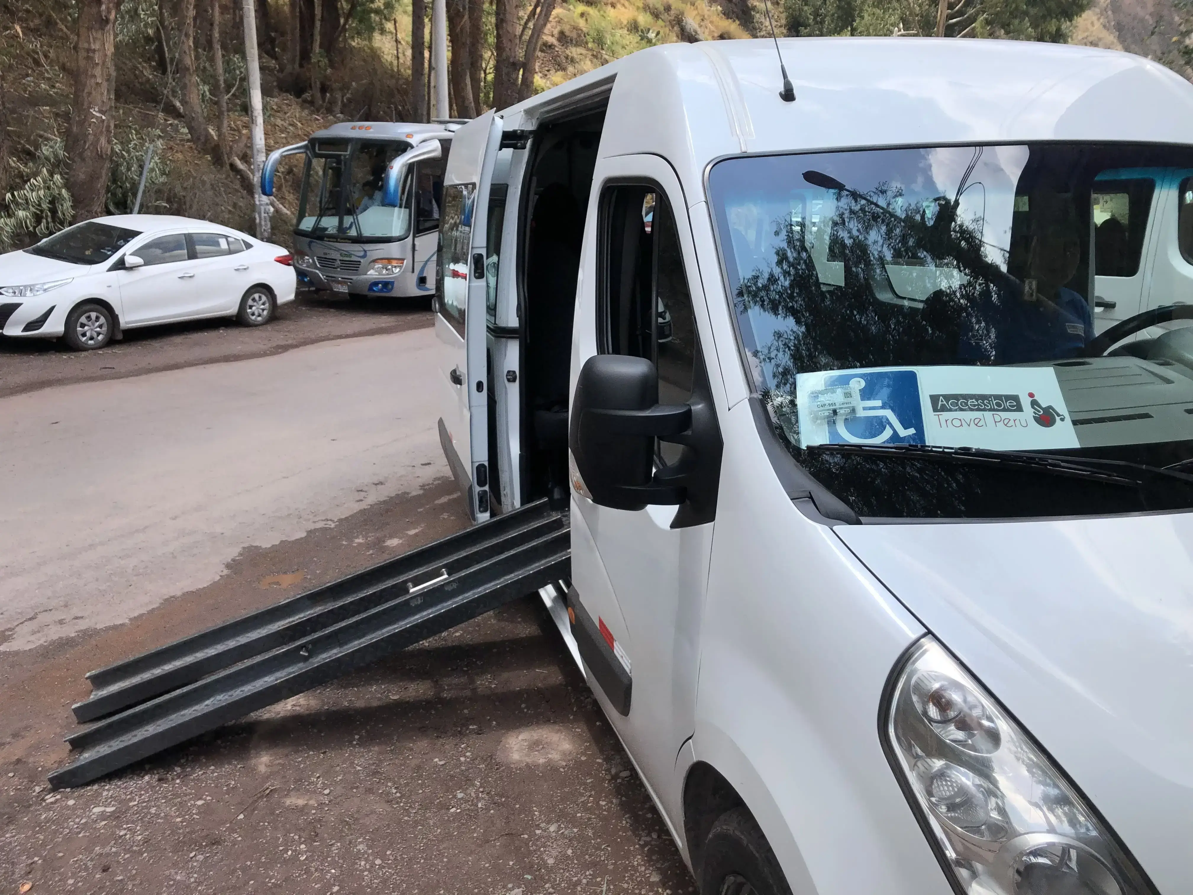 Accessible Travel Peru wheelchair ramp van Peru accessible transportation adapted vehicle